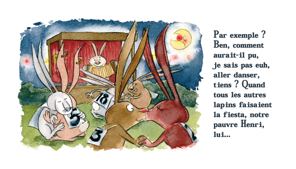 HENRI, LE LAPIN À GROSSES COUILLES LL De Mars