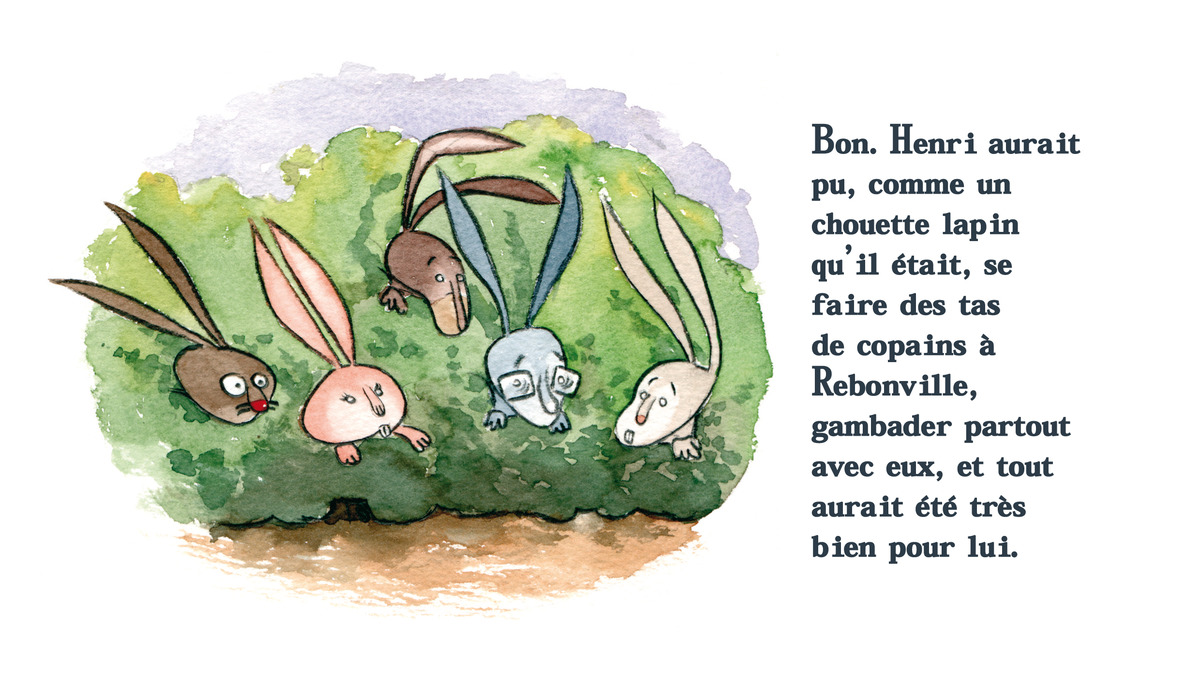 HENRI, LE LAPIN À GROSSES COUILLES - LL De Mars